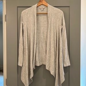 Banana Republic Baby Terry Gray cardigan